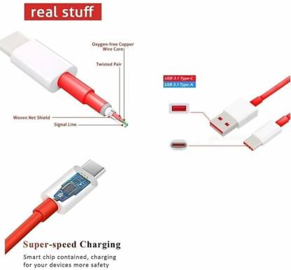 1 m DASH RAPID CHARGE USB Type C Cable